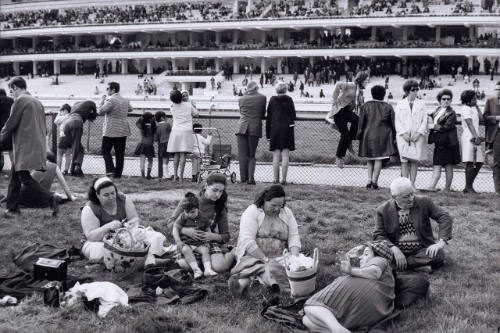 Sunday at Longchamp racetrack