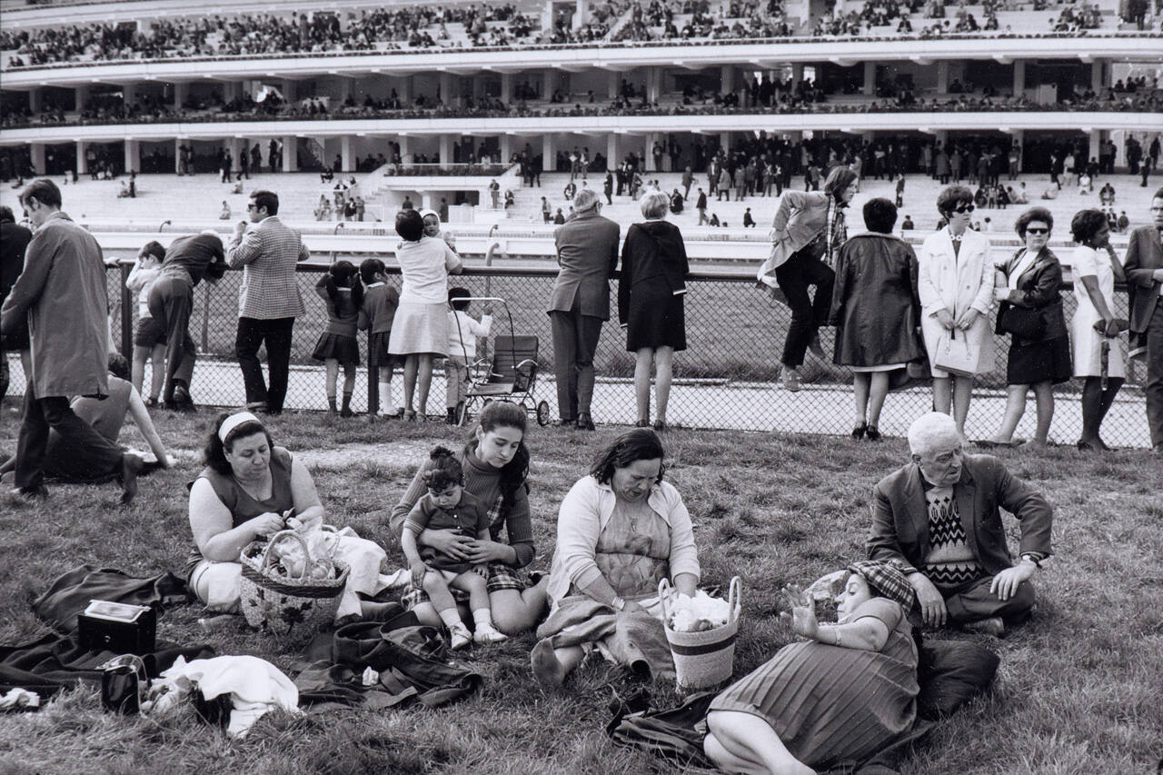 Sunday at Longchamp racetrack