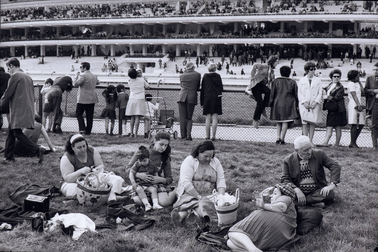 Sunday at Longchamp racetrack