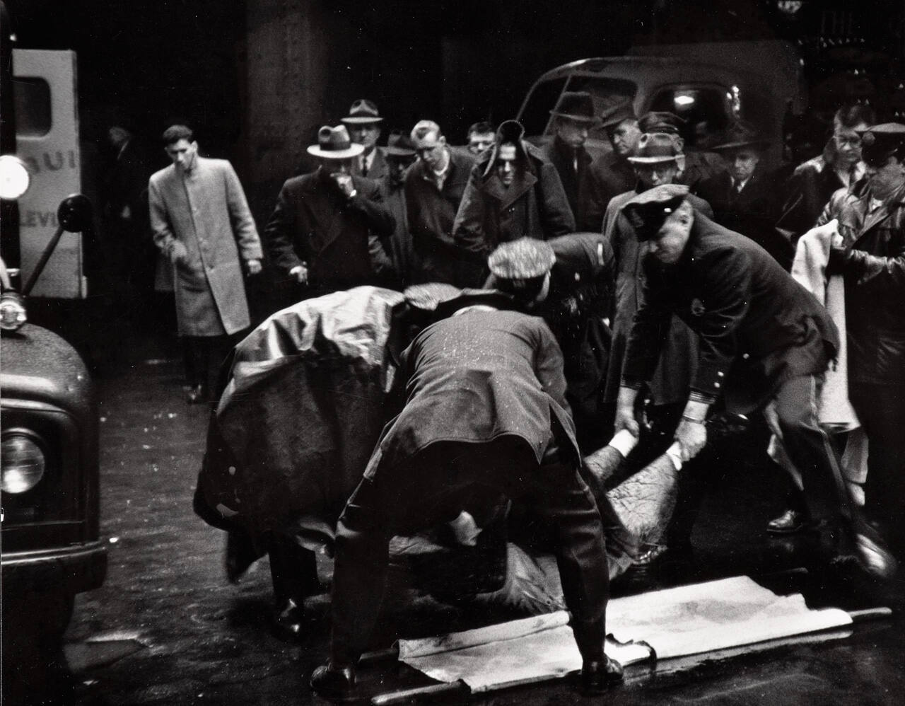 Window Washer Fallen to His Death, Graybar Building, New York City
