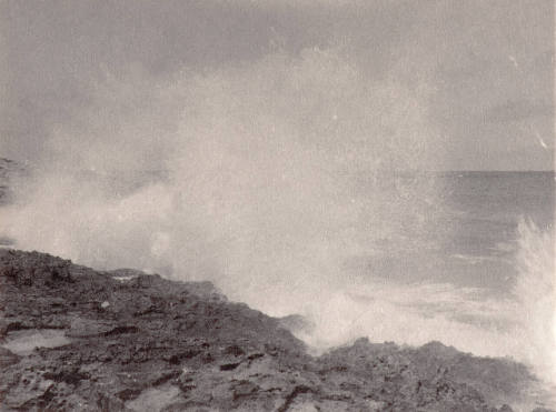 Untitled (raging sea, crashing waves)