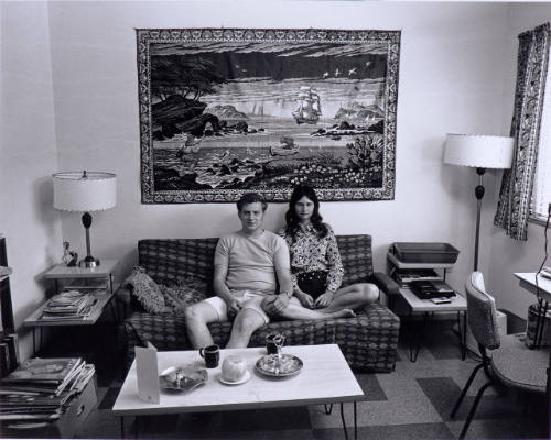 We've been married two months and everything we own is in this room.
