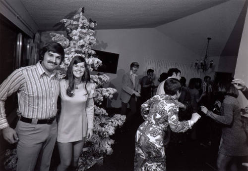 We really enjoy getting together with our friends to drink and dance.  It's a wild party and we're having a great time.