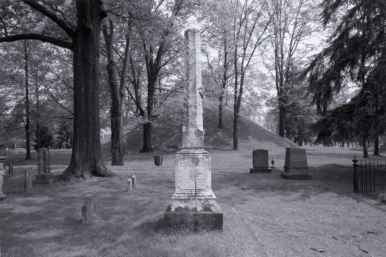 "Conus," at Mound Cemetery, Marietta Earthworks, Marietta, Ohio