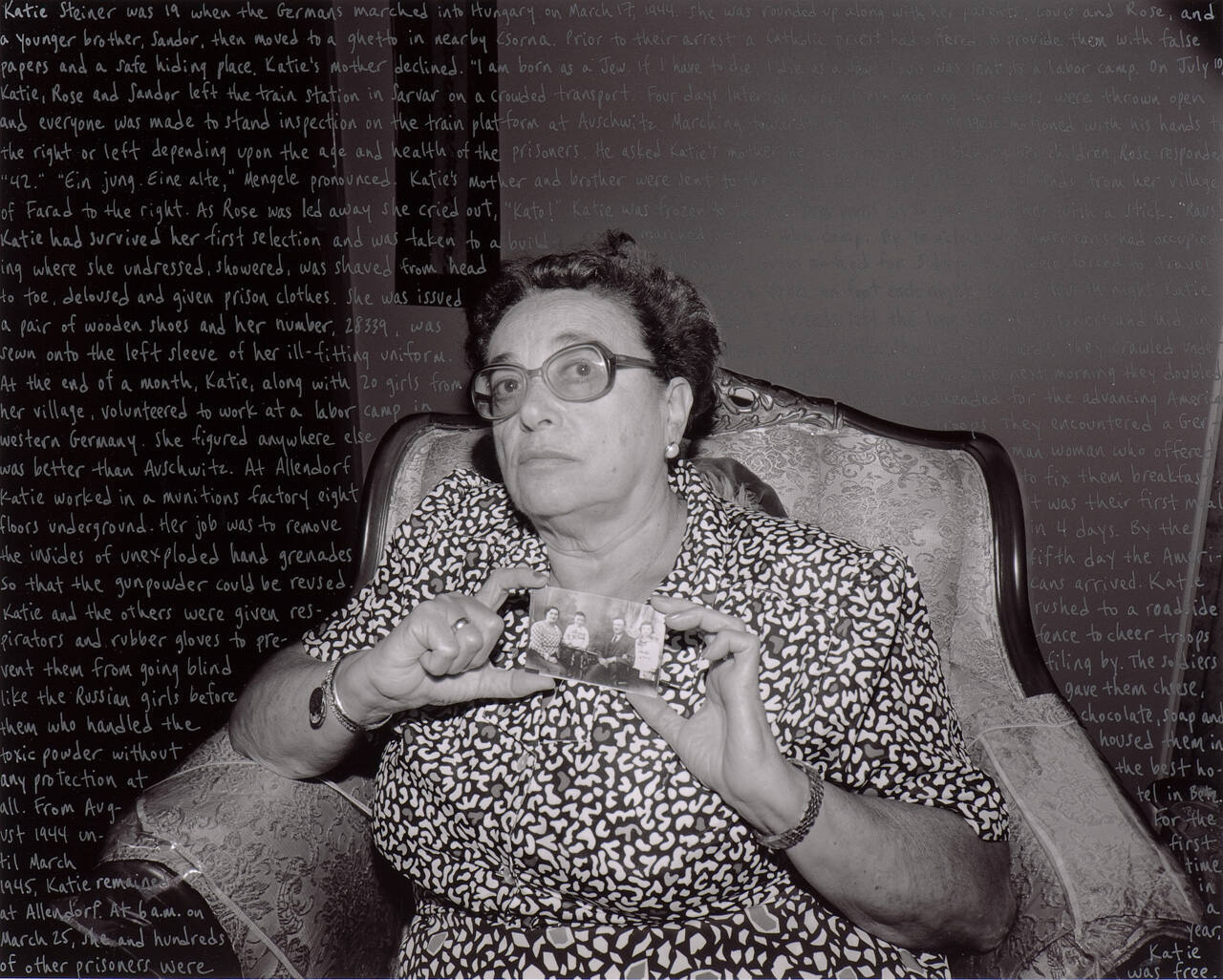 Katie Steiner, b. 1925, Farad, Hungary