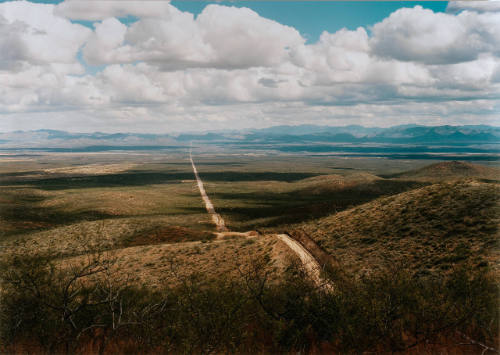 Untitled, (Border road east, Douglas, AZ)