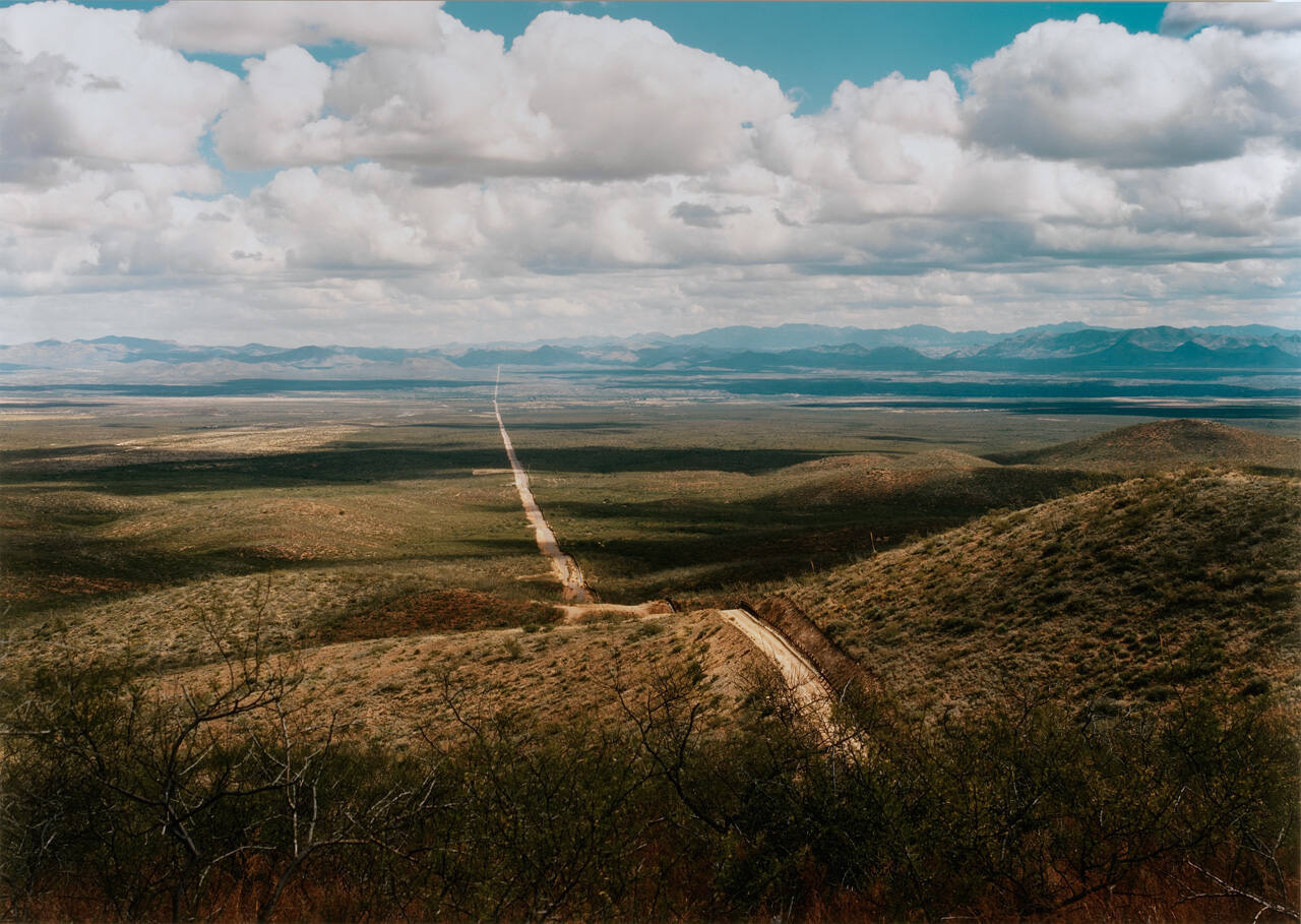 Untitled, (Border road east, Douglas, AZ)