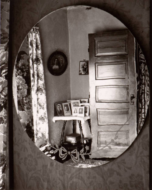 Reflection in Oval Mirror, The Home Place