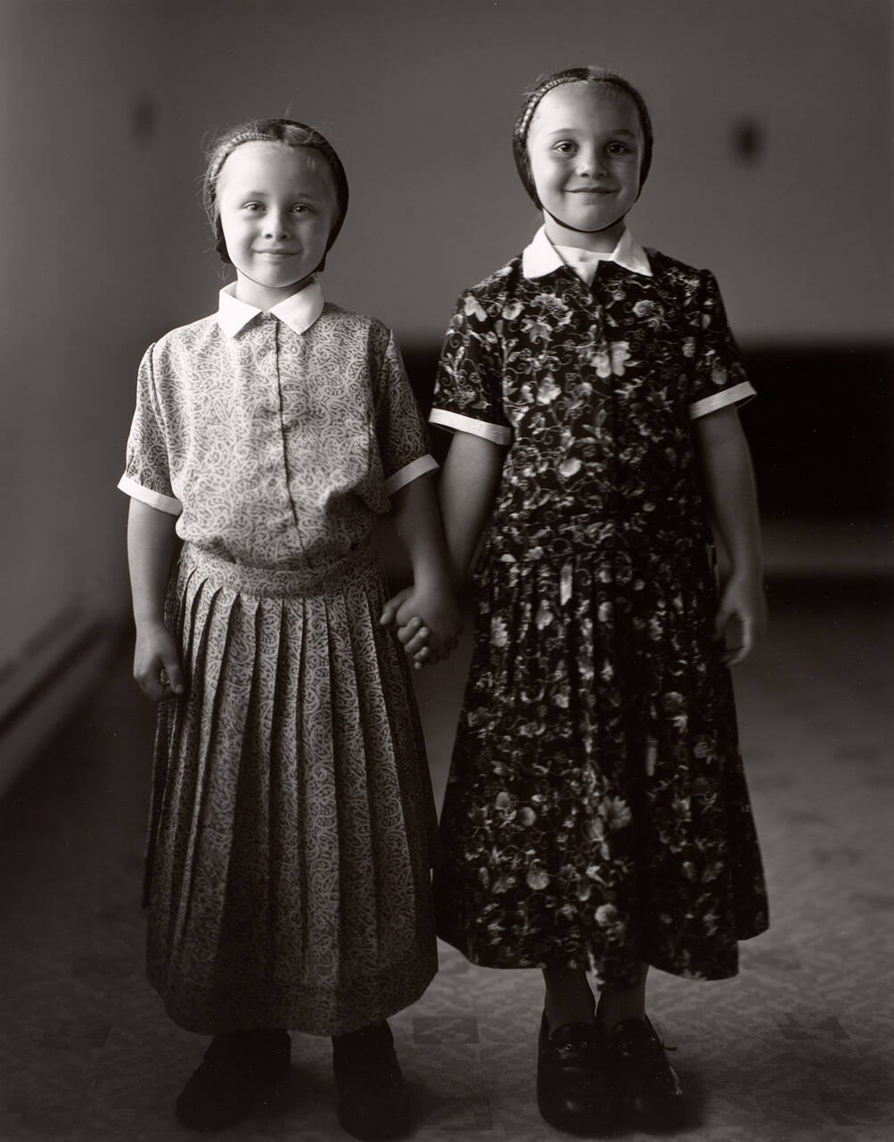 Two Hutterite Girls, Gildford, MT