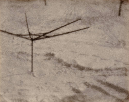 Untitled (Clothesline in Snow)