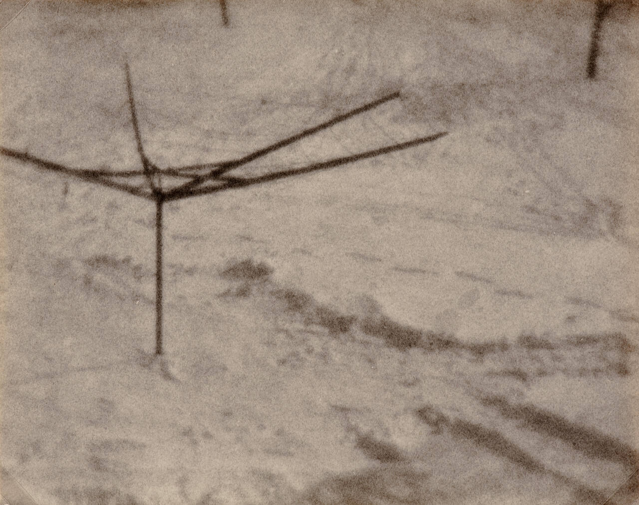 Untitled (Clothesline in Snow)