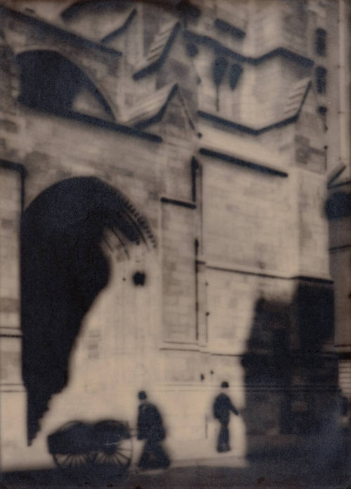 St. Patrick's Cathedral (Man with cart)