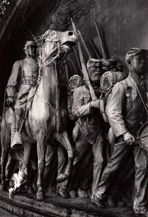 Boston Black Regiment, Civil War Monument (in front of Boston State House)