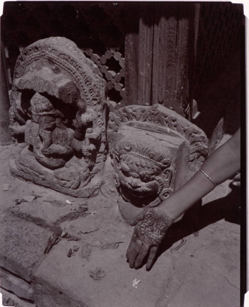 Hennaed Hand, Nepal