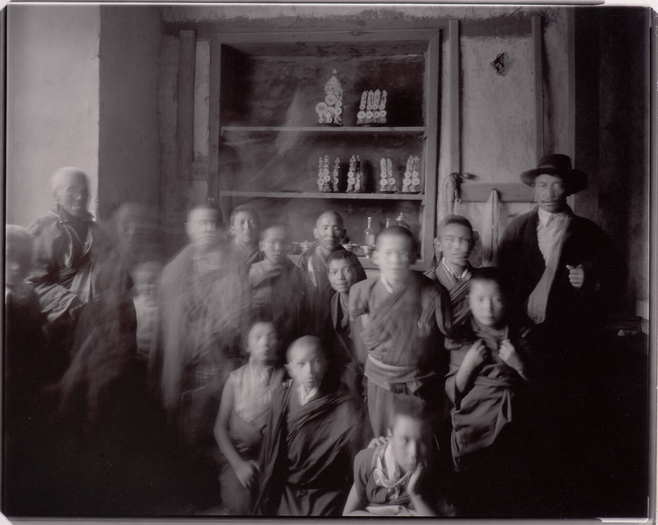 Monks, Phiyang Monastery, Ladakh, India