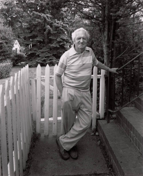 Portrait of Todd Webb, Taken at His Home in Bath, Maine