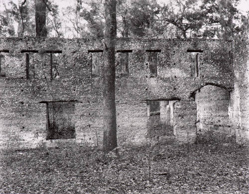 Ruins of a Supposed Spanish Mansion of Tabby Construction, St. Mary's, Georgia