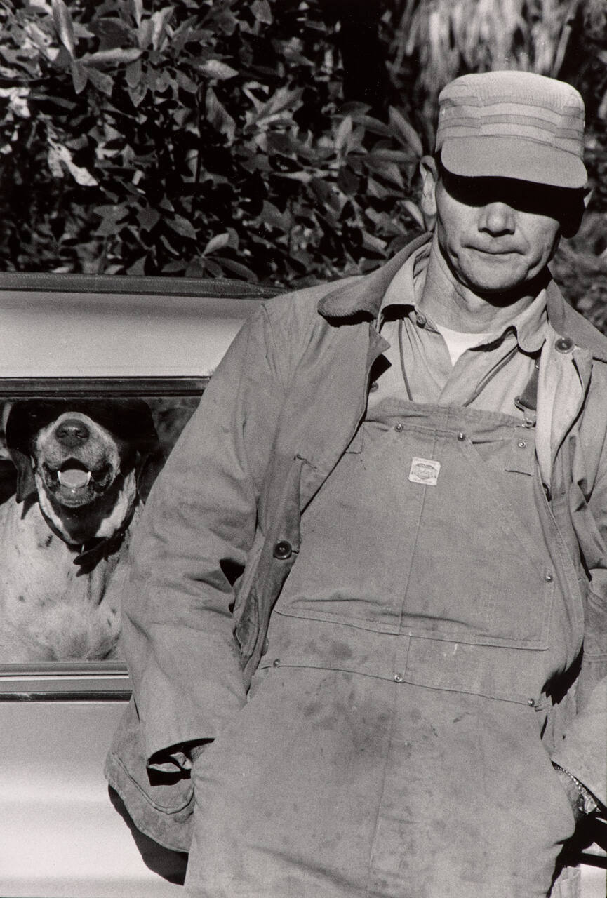 Man and Dog, South Carolina, 1962