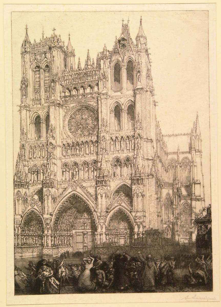Cathedrale d'Amiens (Jour d'inventaire)
