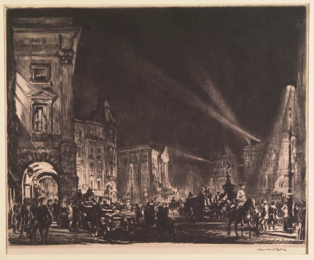 Piccadilly Circus, 1915
