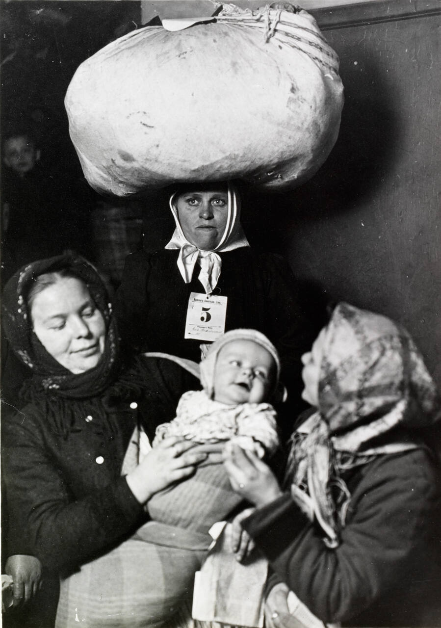 Slavic Mother & Child, Ellis Island