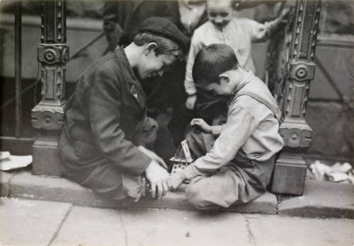 Street Kids and Cards