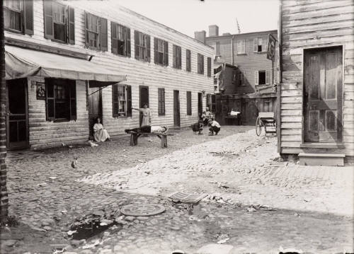 Negro Alley Housing Whites, Washington,  D.C., Near Capitol
