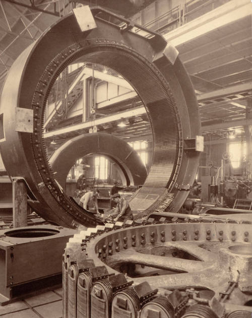 Corner of One Large Shop at GE Company, Schenectady