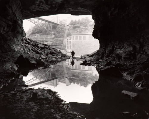 Cave, Lower Falls, Rochester, New York