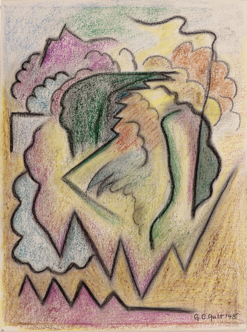 Untitled (abstract landscape)