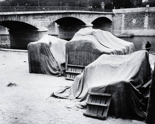Behind Notre Dame, Paris