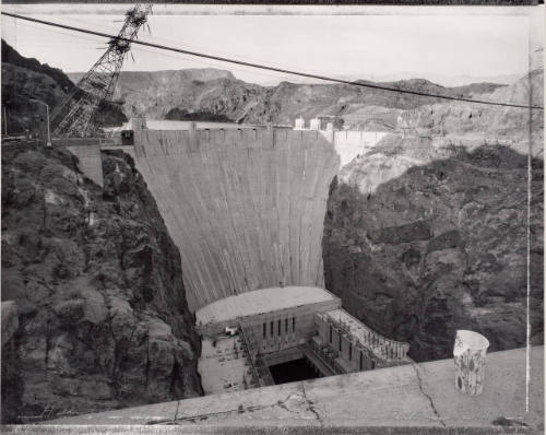 Holding Lake Mead:  Hoover Dam, Boulder Canyon, 7/5/85