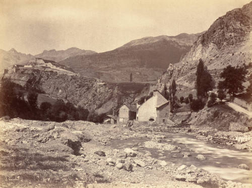 La Durance au-dessous de la Route du Mont Genevre