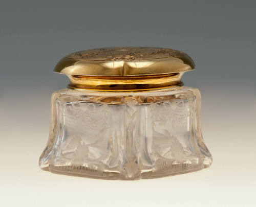 Jar with Cover from Dresser Set