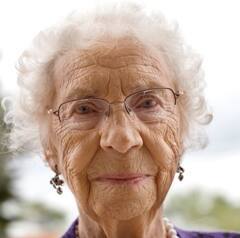 Edyth S. Pladson, Wildrose North Dakota, three oil wells on family farm, age 94