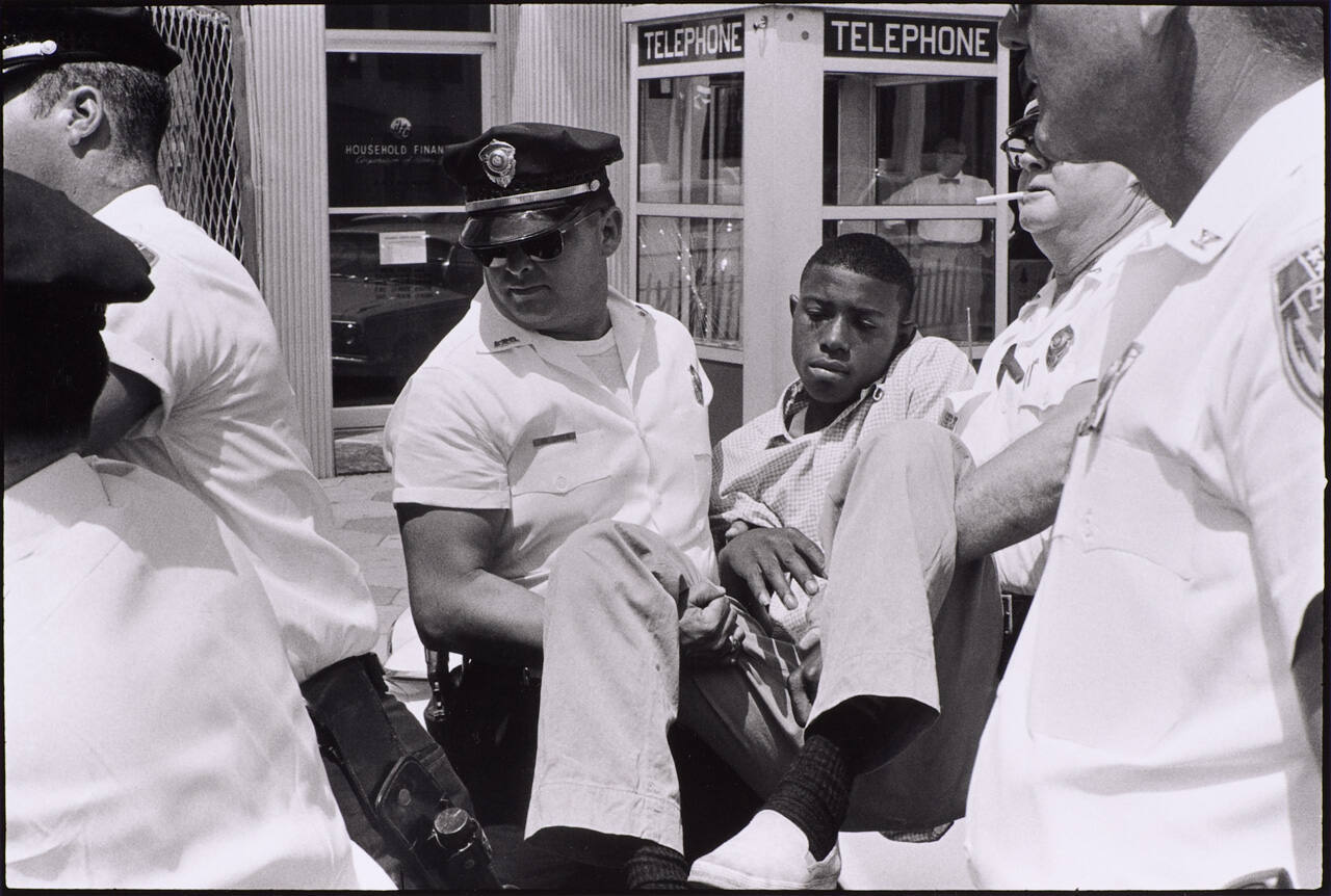 Arrest of Eddie Brown, Albany, Georgia