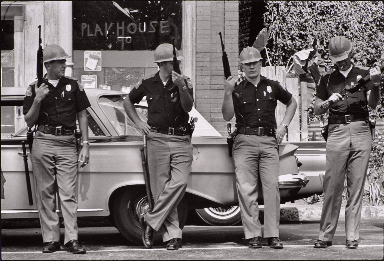 Alabama Highway Patrol at the Sixteenth Street Baptist Church, Birmingham