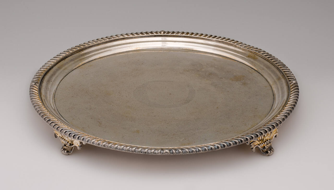 Footed Tray