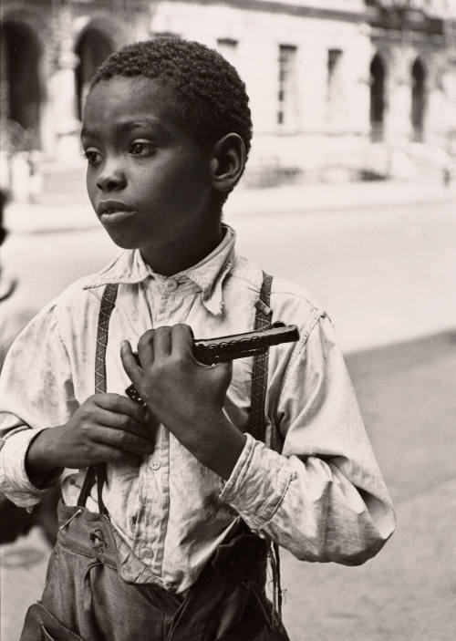 New York (Black Child with Gun)