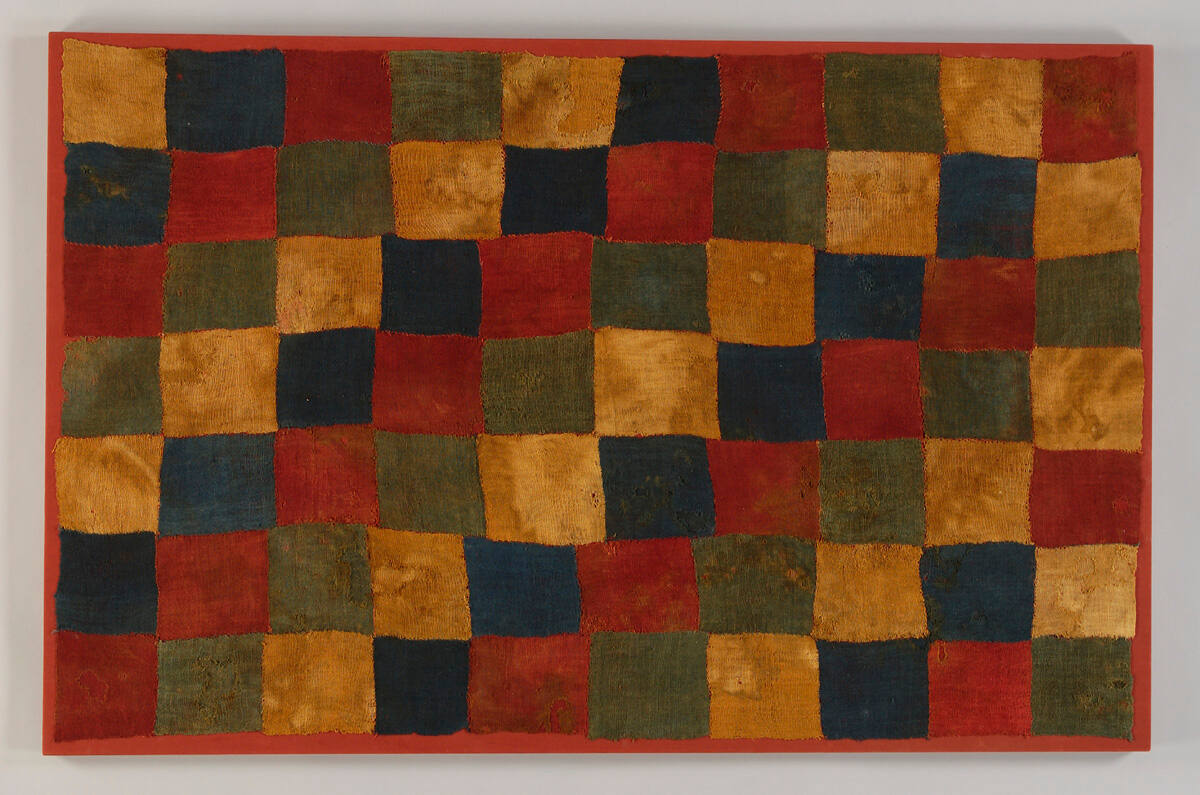 Nazca patchwork tunic segment