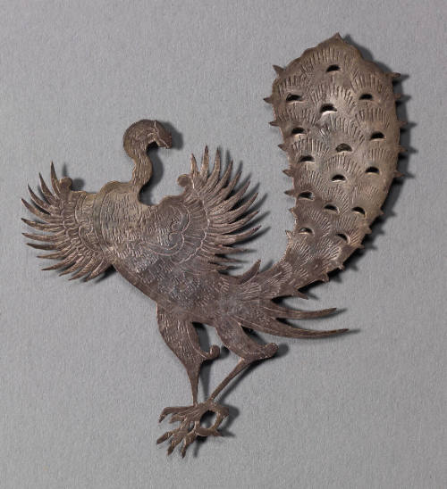 Peacock (one of a pair)