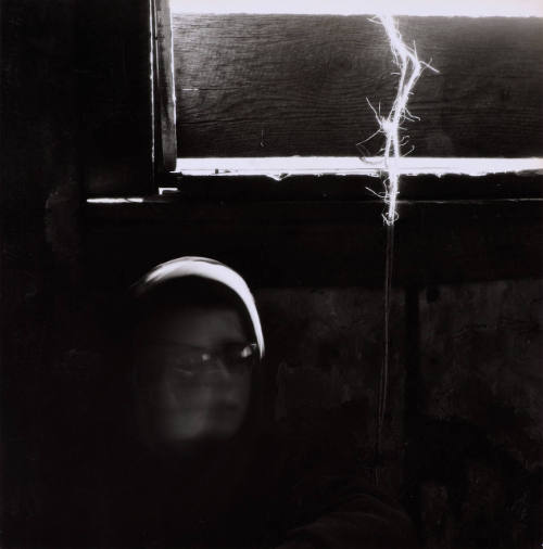 [Boy with glowing string]