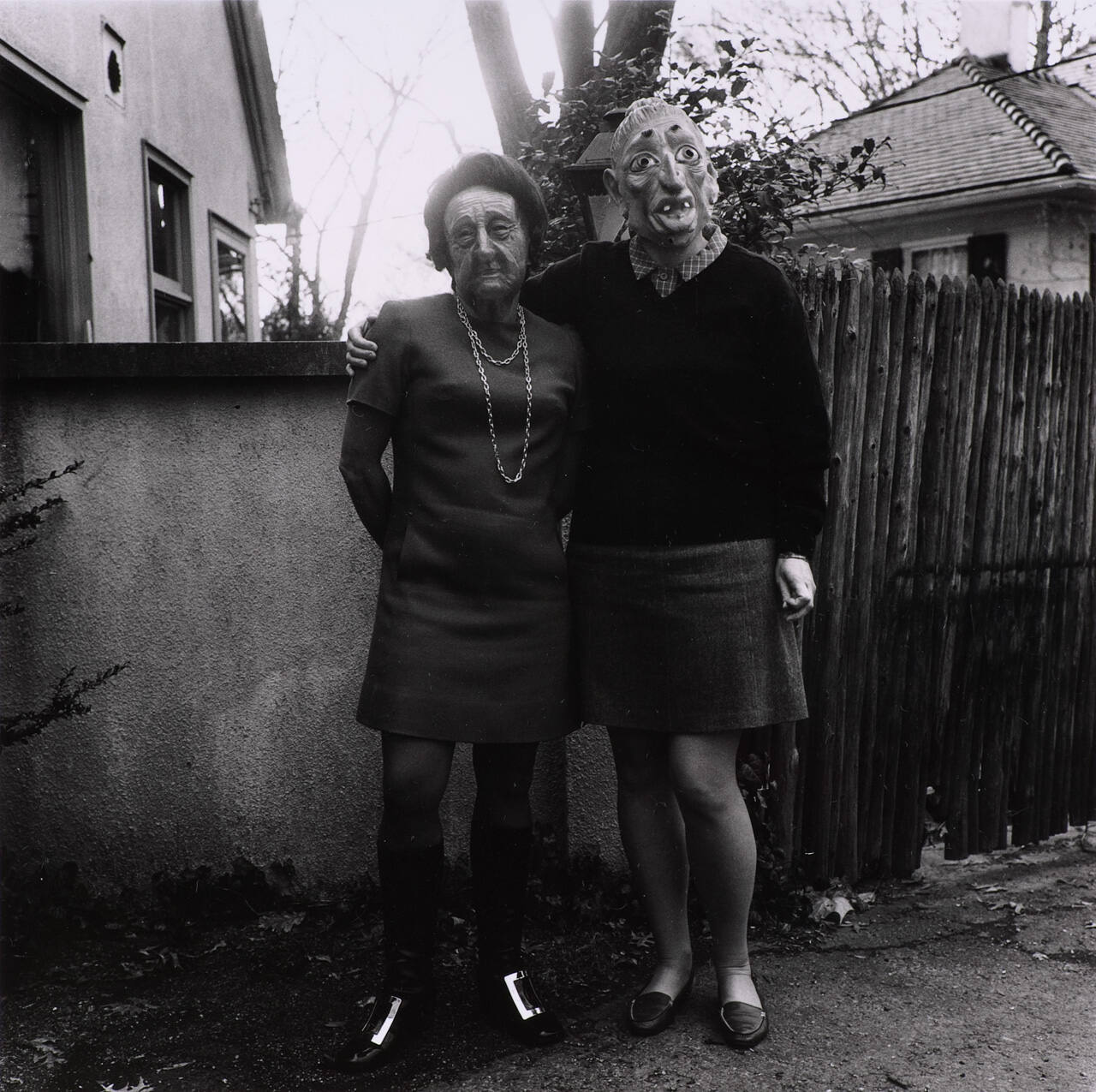 L.C. and her good, good Mertonian friend, L.C.