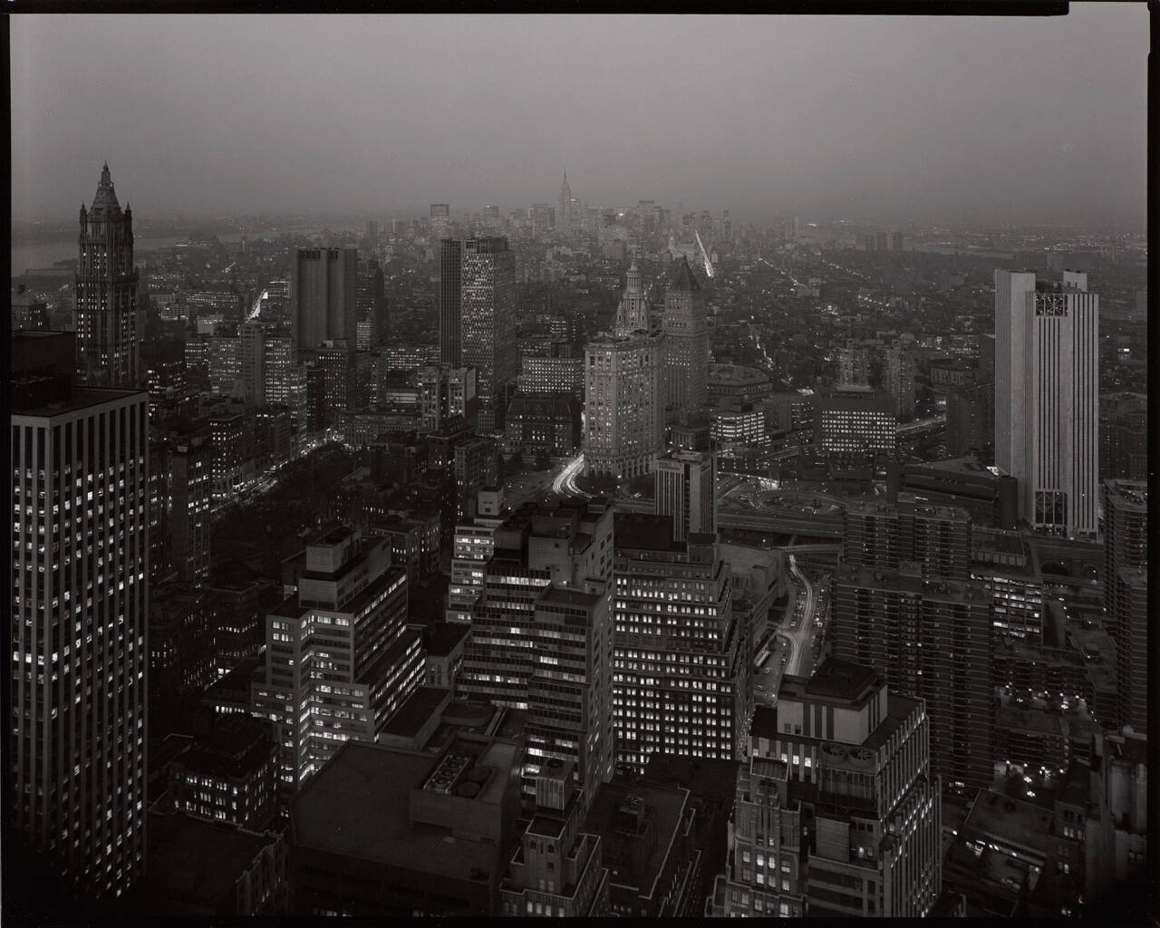 North View from Wall Street, NYC