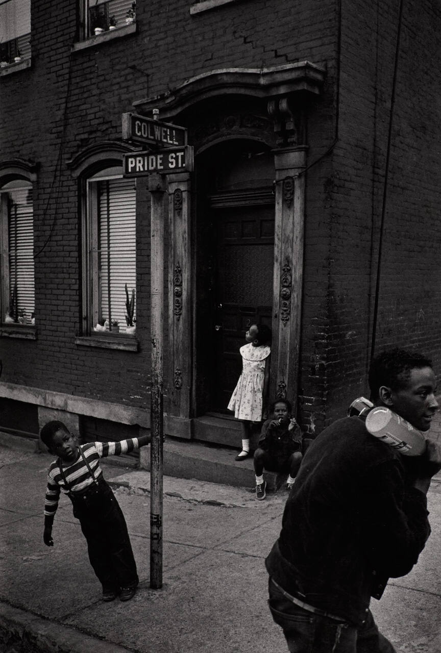 Boy with Bottles, Pride Street, Pittsburgh