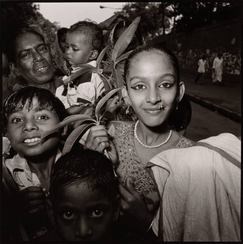 India (Girl With Mango Twig)