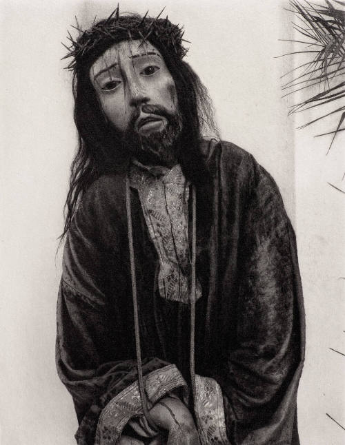 Cristo with Thorns, Huexotla, Mexico