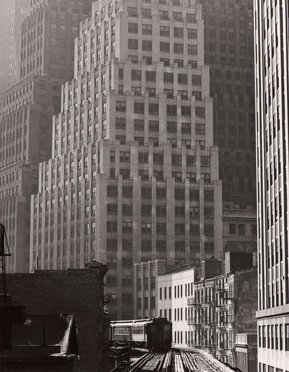 From Fulton St. El Station, New York