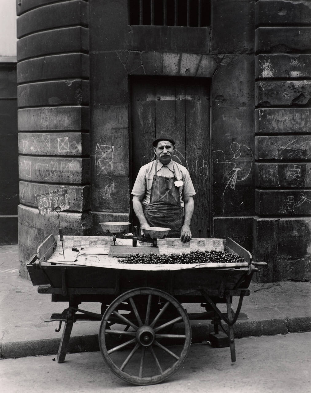 Cherry Man, Rue Mouffetard, Paris