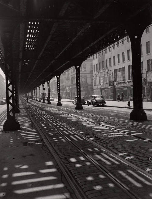Under the El, 3rd Avenue, New York